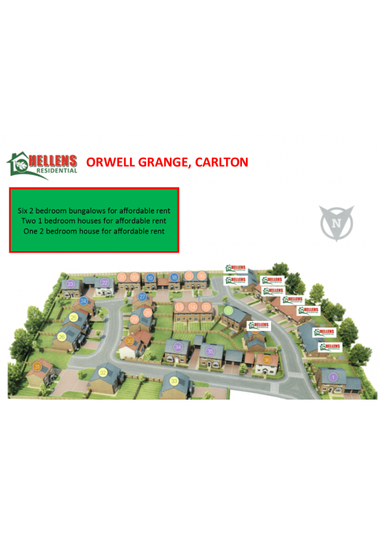 New Rural Homes at Carlton, StocktononTees Hellens Residential