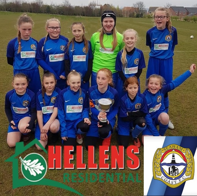 SUCCESS FOR SEAHAM COAST U11 GIRLS