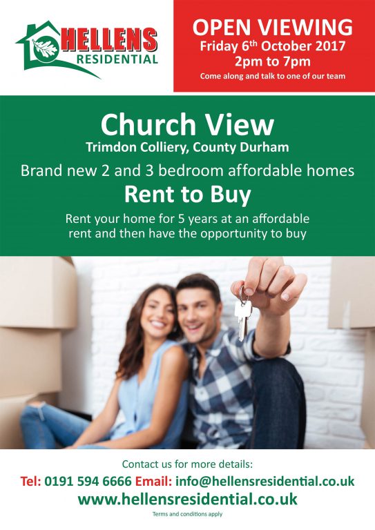 Open Viewing Friday 6th October 2017