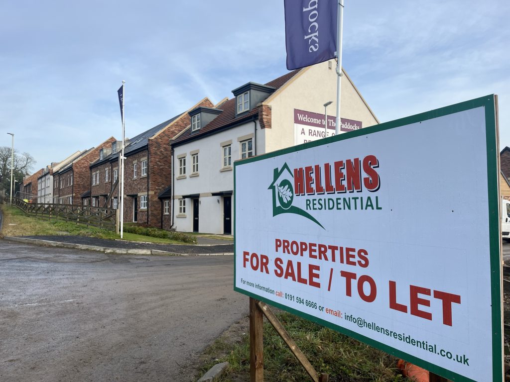 SADBERGE – THE PADDOCKS. Almost complete.